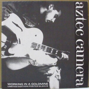 AZTEC CAMERA-Working In A Goldmine (UK Limited 7/Poster PS)