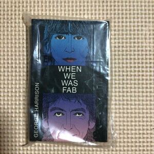 ジョージ・ハリスン　WHEN WE WAS FAB USA盤シングルカセットテープ【未開封新品】★