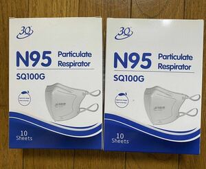 N95マスク NIOSH認証 立体型 20枚