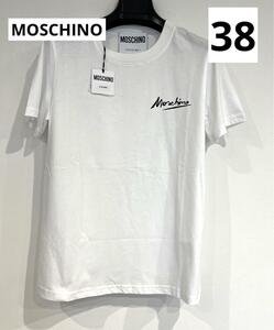 MOSCHINO モスキーノ 半袖 トップス ウェア Tシャツ シンプル　３８