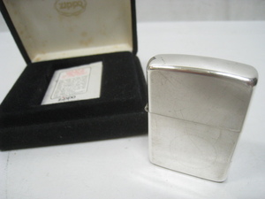 浜松市出品 ZIPPO STERLING 純銀 80年代 イタリックロゴ オイルライター ライター ジッポー ジッポ スターリング SILVER シルバー