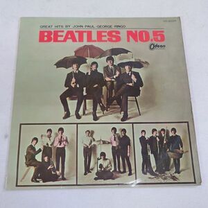 【赤盤】THE BEATLES ビートルズ THE BEATLES NO.5 ビートルズ ナンバー5【中古】