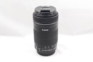 ★良品★ 即決 売切 格安 CANON キヤノン EF-S 55-250mm F4-5.6 IS STM ズームレンズ （R6-416）