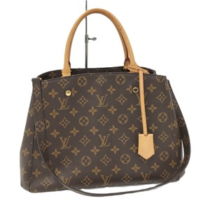 LOUIS VUITTON モンテーニュMM モノグラム 2WAYハンドバッグ M41056