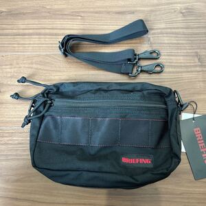 【ブリーフィング】QL ZIP LINER ブラック 新品 / BRIEFING 3WAY ショルダー ウエスト バッグ ポーチ ケース モバイル ゴルフ 黒