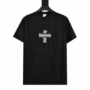 美品 Supreme クロスボックスロゴTシャツ S-XL サイズ選択可能