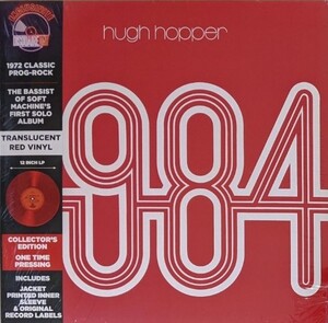 Hugh Hopper ヒュー・ホッパー (=Soft Machine) - 1984 Record Store Day2020 １回プレス限定再発アナログ・レコード