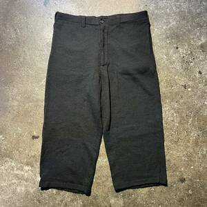 Yohji Yamamoto POUR HOMME ウール ニット ワイド パンツ ヨウジヤマモト プールオム スラックス HR-K75-193 3