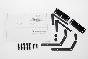 JAOS マッドガード車種別取付キット パジェロ ミニ H58系※個人宛別途送料