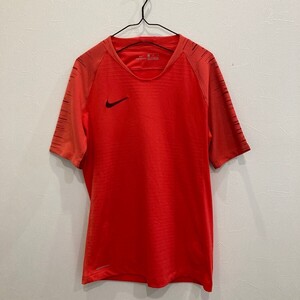 LV92 NIKE ナイキ 半袖tシャツ スポーツウェア オレンジ メンズM プラシャツ