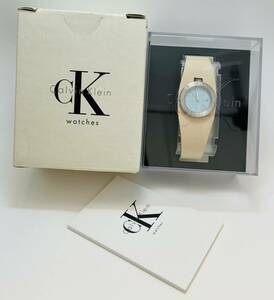 未使用品　動作未確認　Calvin Klein CK カルバンクライン K16131 レディース クオーツ 腕時計 箱
