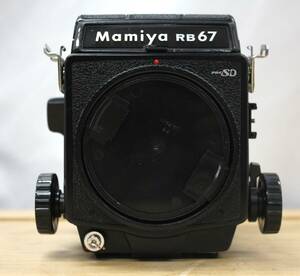 MAMIYA マミヤ RB67 PRO SD 中判 フィルムカメラ ボディ 動作未確認 通電未確認 ブラック 47j-10-3