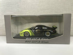 【１円スタート】 1/43 #2 ミニチャンプス　ポルシェ別注 911 GT3 Cup 緑 #2 MINICHAMPS ZP