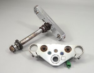 ★スティード400/NC26 純正 ステム トップブリッジ 検 ノーマル カスタム 3 VLS VSE VLX チョッパー ボバー 三又 トリプルツリー