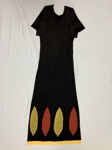 PLEATS PLEASE プリーツプリーズ☆イッセイミヤケISSEY MIYAKE ☆ノースリーブワンピース　美品