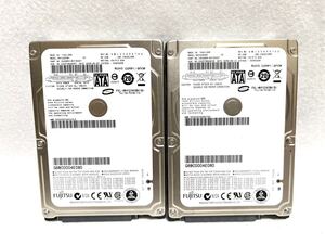 FUJITSU 2.5インチ HDD 80GB 2個 MHY2080BH (#164