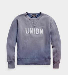 RRL ダブルアールエル SWEAT 両Vスウェット “UNION RRL”Size【S】 Color : Ragid Egg Plant 茄子紺