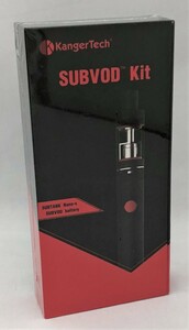 【希少品】未使用 未開封 カンガーテック KangerTech SUBVOD Kit 電子タバコ VAPE リキッド 色：シルバー