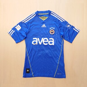 adidas ユニフォーム サッカー トルコリーグ Fenerbahe フェネルバフチェSK alex 10　アディダス サイズM 2403