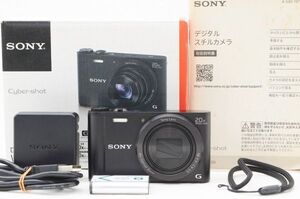 ☆良品☆ ソニー サイバーショット Sony Cyber-Shot DSC-WX350 元箱 付属品 ♯25010602