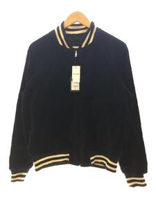 MINEDENIM◆スカジャン/1/コットン/BLK/2310-9001-99-012