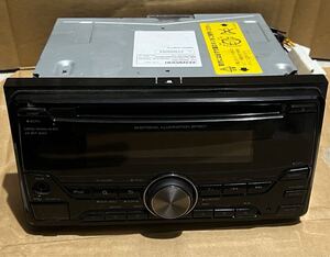 KENWOOD CUK-W61 2DINオーディオ ケンウッド ダイハツ純正オプション AUX USB CD FM AM ハーネス付き