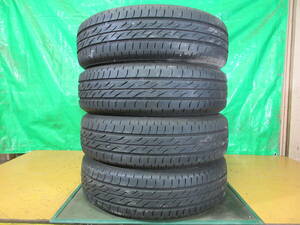 15インチ 2019年製 ブリヂストン ネクストリー BRIDGESTONE NEXTRY 175/65R15 4本 №7297 中古夏タイヤ ノーマル オンロードタイヤ