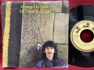 ◆USorg7”s!◆GEORGE HARRISON◆ALL THOSE YEARS AGO◆