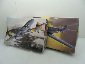 【G580】【未組立】FUJIMI フジミ　Messerschnutt メッサーシュミット　Bf109G-5　BF109G-10/R2　2個セット　1/48　プラモデル 模型