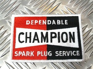 CHAMPION PLUG ワッペン チャンピオン プラグ アメリカ雑貨 アメリカン雑貨 世田谷ベース