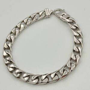 ☆ 希少品 ティファニー 喜平 リンク チェーン ブレスレット バングル シルバー 925 Tiffany Vintage Silver Bracelet メンズ ビンテージ