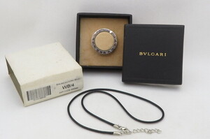 1円～【ほぼ未使用】BVLGARI ブルガリ B-ZERO1 ビーゼロワン ネックレス/チョーカー/キーリング　1-4-31