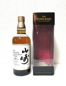 SUNTORY サントリー シングルモルトウイスキー 山崎10年 700ml 40度 未開封品 箱付き