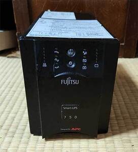 UPS　Fujitsu APC smart-UPS 750　無停電電源装置　UPS管理用ネットワークマネジメントカード2　AP9630 付　動作品