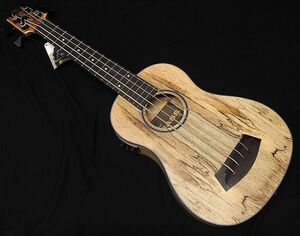 KALA UBASS-SP-MNG-FS カラ u-bass ウクレレベース スポルテッドマンゴーボディ Spalted Mango ケース付属