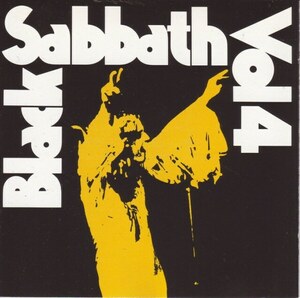 ＊中古CD BLACK SABBATHブラック・サバス/vol.4 1972年作品4th米国盤 NWOBHM オジー・オズボーン トニー・アイオミ ギーザー・バトラー