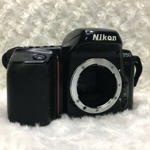 Nikon F50 ボディ ニコン Fマウント 35mm一眼レフカメラ 3Dマルチパターン測光 パノラマ機能 ストラップ付 ジャンク品 ／ 05-01069