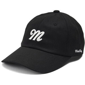 MACK BARRY マクバリー 【CAP(キャップ)】 M LOGO BALL CAP ブラック MCBRY72720 /l