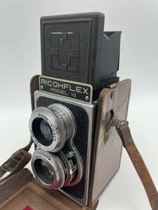 ★リコー フレックス モデル 7 RICOH FLEX MODEL Ⅶ カメラ ケース付き アンティーク レトロ