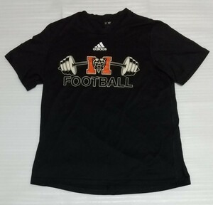 ☆adidas.com 半袖TシャツLサイズ アディダス スポーツ ウェア ティー オレンジ白ホワイト黒色ブラックFOOTBALL RAISE THE BAR CREATOR TEE