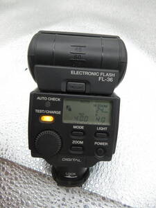 極美品　完動　OLYMPUS オリンパス ELECTRONIC FLASH FL-36