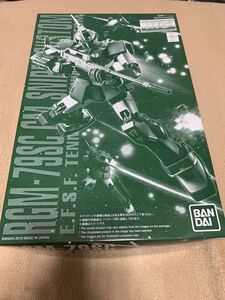 ガンプラ MG 1/100 エース パイロットログ RGM-79SC ジム スナイパーカスタム (テネス A ユング機) プレバン 未組立 プラモデル バンダイ