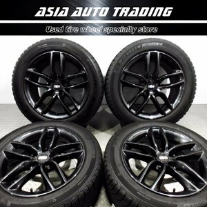 美品 走行極少 BBS SX 0304 7.5J+45 PCD108-5穴 ミシュラン X-ICE SNOW 215/55R17 2020年 スタッドレス プジョー 407 508 SW GTライン