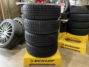 【2402015】スタッドレス DUNLOP WINTER MAXX WM02 195/50R16 2016年 アクア ヤリス キューブ フィット ノート スイフト ロードスター 等