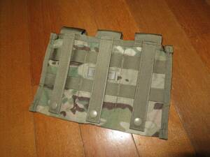 ★☆米軍放出品　MOLLEⅡ M4　マガジンポーチ トリプル マルチカム 　-313☆★