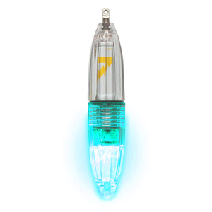 LED 水中集魚ライト FIRE FISH クアトロ プランクトンブルー 直径20mm×長さ101mm 耐水圧1000m 電池別売 ファイアーフィッシュ 船釣り 堤防