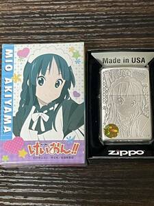 zippo けいおん !! 秋山 澪 メイド 水着 ver. アニメ 両面デザイン K-ON 2011年製 MIO AKIYAMA デットストック 専用ケース 保証書