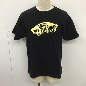 VANS L バンズ Tシャツ 半袖 VA16HS-MT51BM クルーネック プリント T Shirt 黒 / ブラック / 10123013