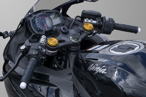 ★15％OFF★業販価格は問合せ下さい★新品オーバーレーシングライディング ハンドルキット シルバー　ZX-25R/SE　ZX-4RR/SE 55-86-11