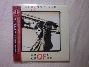 紙ジャケ仕様 『Rick Springfield/Rock Of Life(1988)』(2007年発売,BVCM-35155,国内盤帯付,歌詞対訳付,レア盤,USロック,80